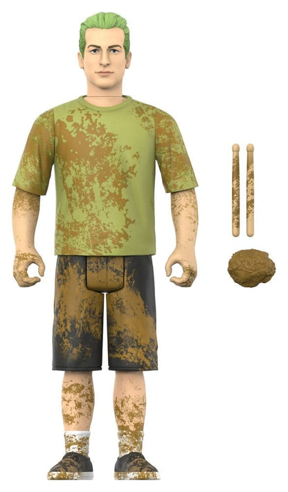 Green Day ReAction Actionfigur Wave 01 Tré Cool (Mud Fight) Image 2