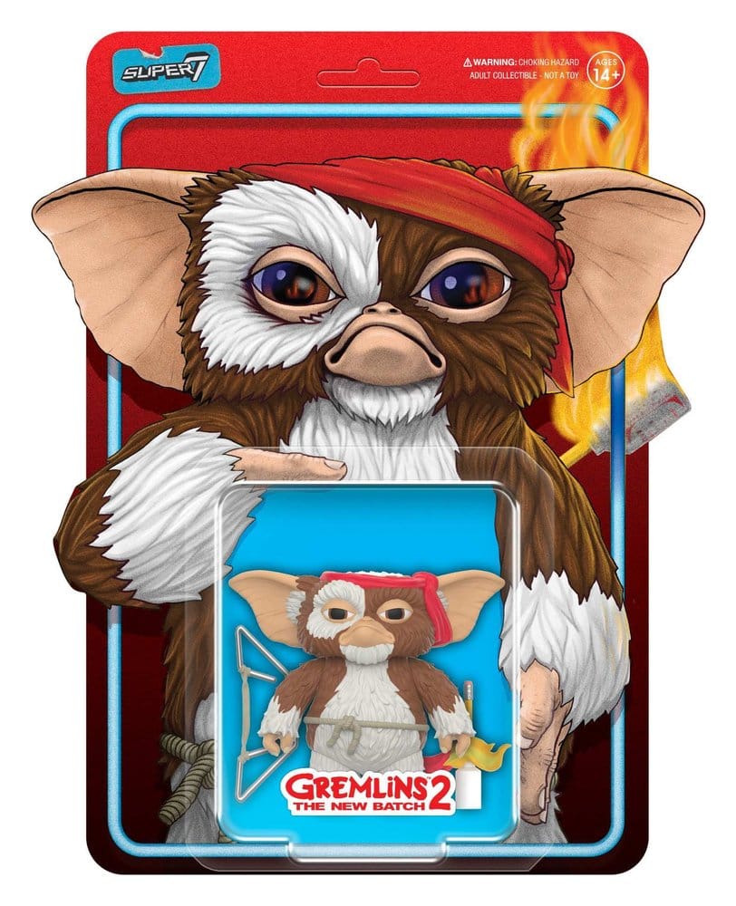 Gremlins ReAction Actionfigur Gizmo (Battle Ready Character Card) 23 cm Image 1