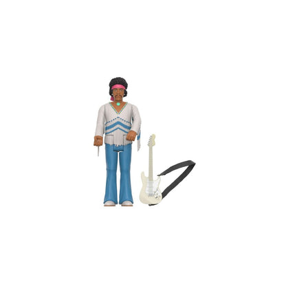 Jimi Hendrix ReAction Actionfigur Jimi Hendrix (Festival) 10 cm Image 3
