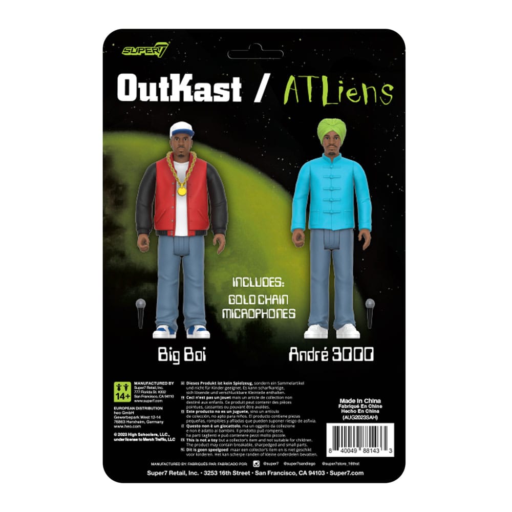 Outkast Toho ReAction Actionfigur Wave 01 OutKast 10 cm Image 8