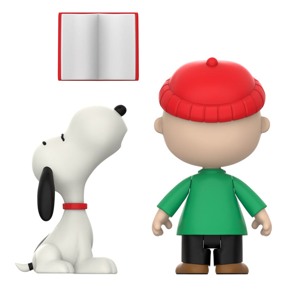 Peanuts ReAction Actionfiguren 2er-Pack Charlie Brown and Snoopy (Caroling) 10 cm Image 4