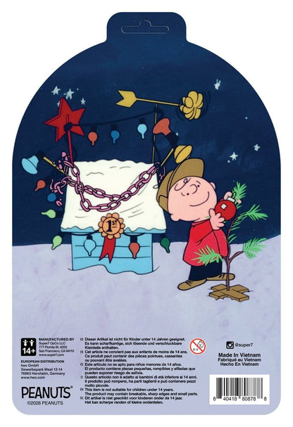 Peanuts ReAction Actionfigur Charlie Brown and Sad Tree (Snow Globe Card Back) Image 2