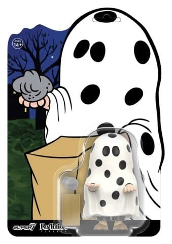 Peanuts ReAction Actionfigur Charlie Brown Ghost Sheet Image 1