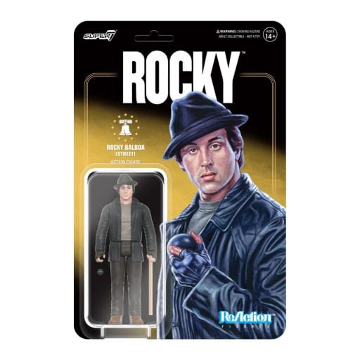 Rocky ReAction Actionfigur Wave 03 Rocky Street (Rocky I) 10 cm Image 1