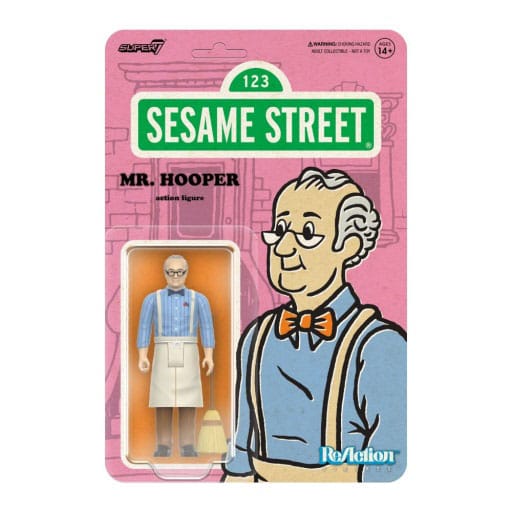 Sesamstraße ReAction Actionfigur Wave 03 Mr. Hooper 10 cm Image 1