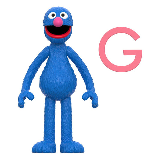 Sesamstraße ReAction Actionfigur Wave 05 Grover 10 cm Image 1
