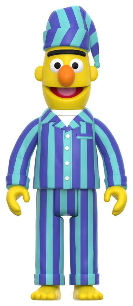 Sesamstraße ReAction Actionfigur Wave 06 Bert (PJ) 10 cm Image 1