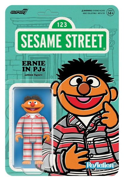 Sesamstraße ReAction Actionfigur Wave 06 Ernie (PJs) 10 cm Image 2