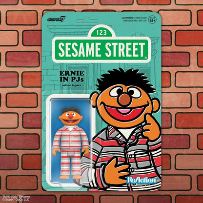 Sesamstraße ReAction Actionfigur Wave 06 Ernie (PJs) 10 cm Image 4