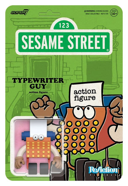 Sesamstraße ReAction Actionfigur Wave 06 Typewriter Guy 10 cm Image 2