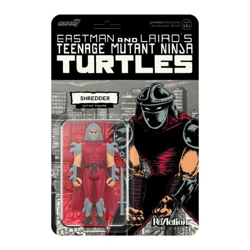 Teenage Mutant Ninja Turtles ReAction Actionfigur Wave 11 Shredder (Comic Color) 10 cm Image 1