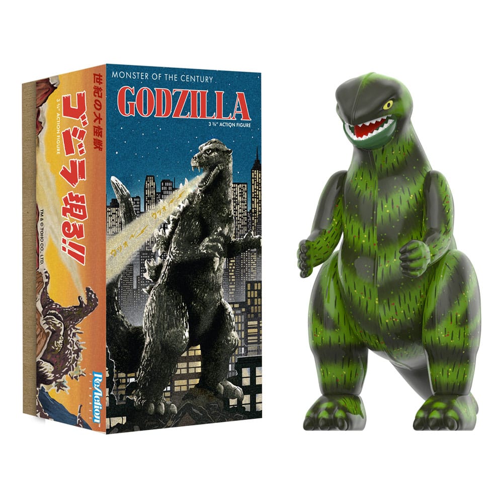 Godzilla Toho ReAction Actionfigur Wave 01 (Retro Tin) Godzilla (Marusan Tin) 10 cm Image 2