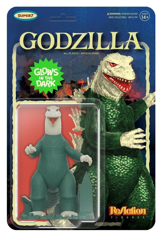 Godzilla Toho ReAction Actionfigur Godzilla Model Kit (Glow) 10 cm Image 1