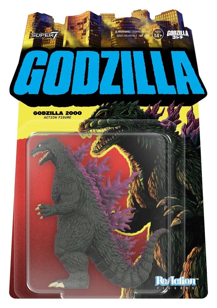 Godzilla Toho ReAction Actionfigur Godzilla 2000 10 cm Image 1