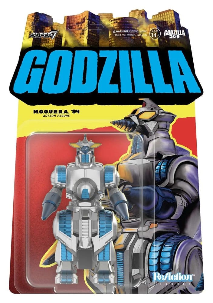 Godzilla Toho ReAction Actionfigur M.O.G.U.E.R.A. 10 cm Image 1