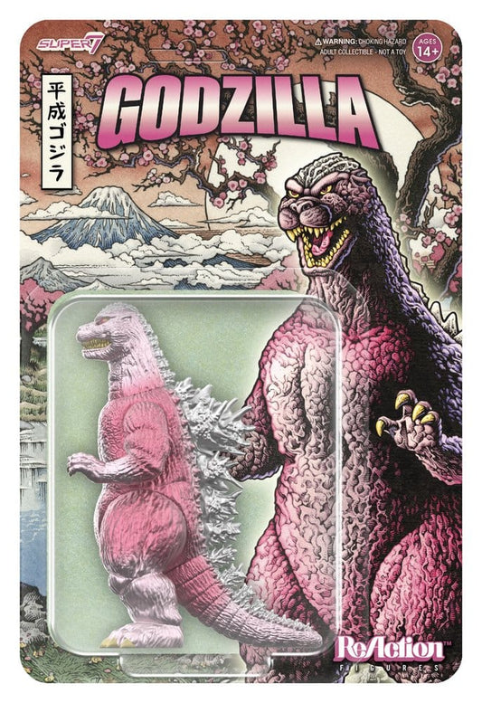 Godzilla Toho ReAction Actionfigur Godzilla '89 (Cherry Blossom Festival) Image 1