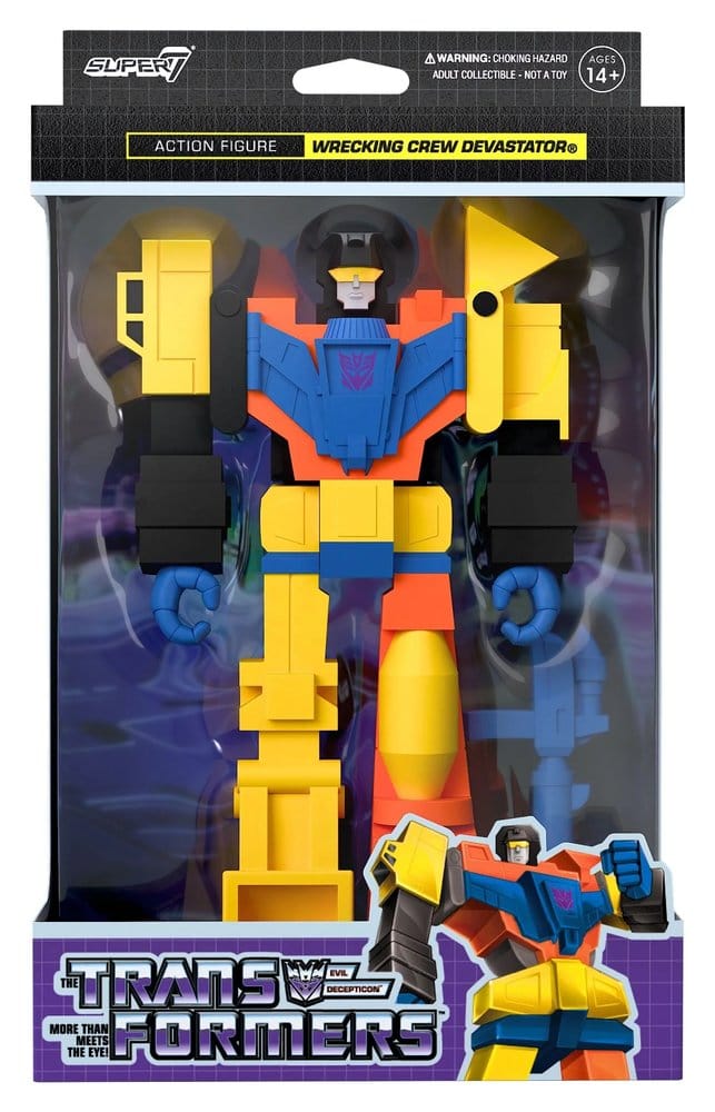 Transformers ReAction Actionfigur Devastator 10 cm Image 1