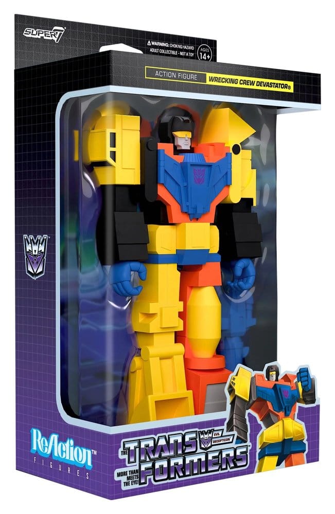 Transformers ReAction Actionfigur Devastator 10 cm Image 3