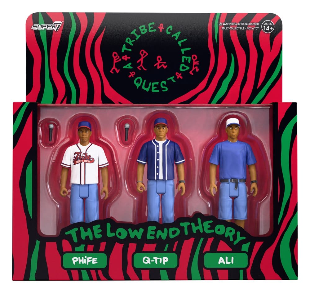A Tribe Called Quest ReAction Actionfiguren 3er-Pack The Low End Theory Image 1