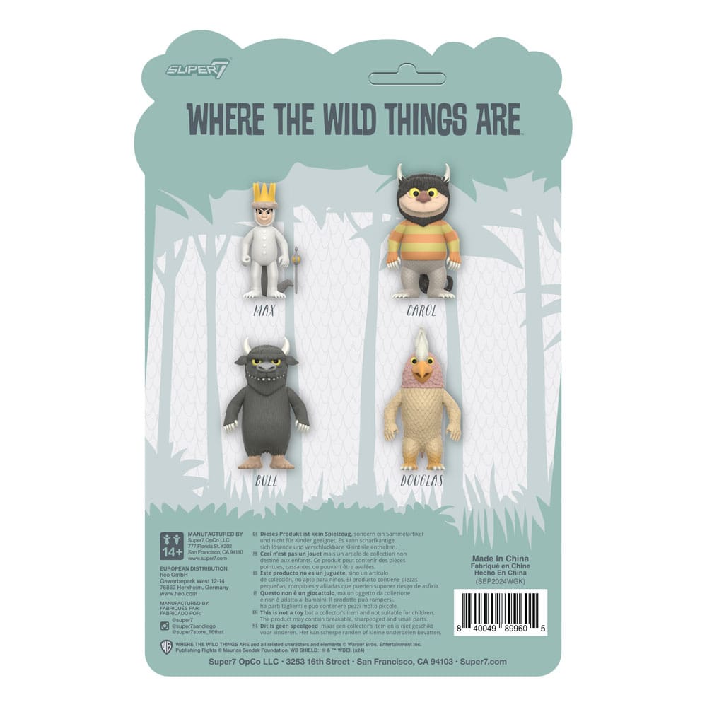 Where The Wild Things Are ReAction Actionfigur Wave 01 Carol (Monster) 10 cm Image 3