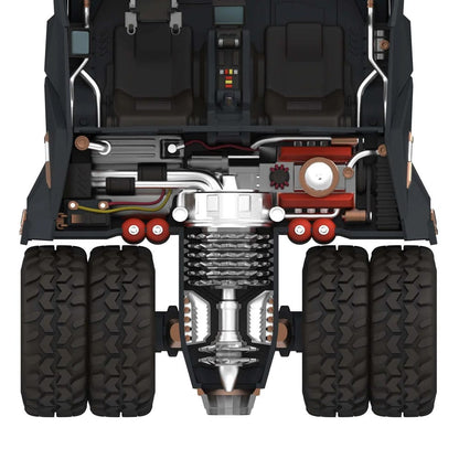 Batman 1989 Super Cyborg Fahrzeug Batmobile Tumbler (Full Color) 33 cm Image 8