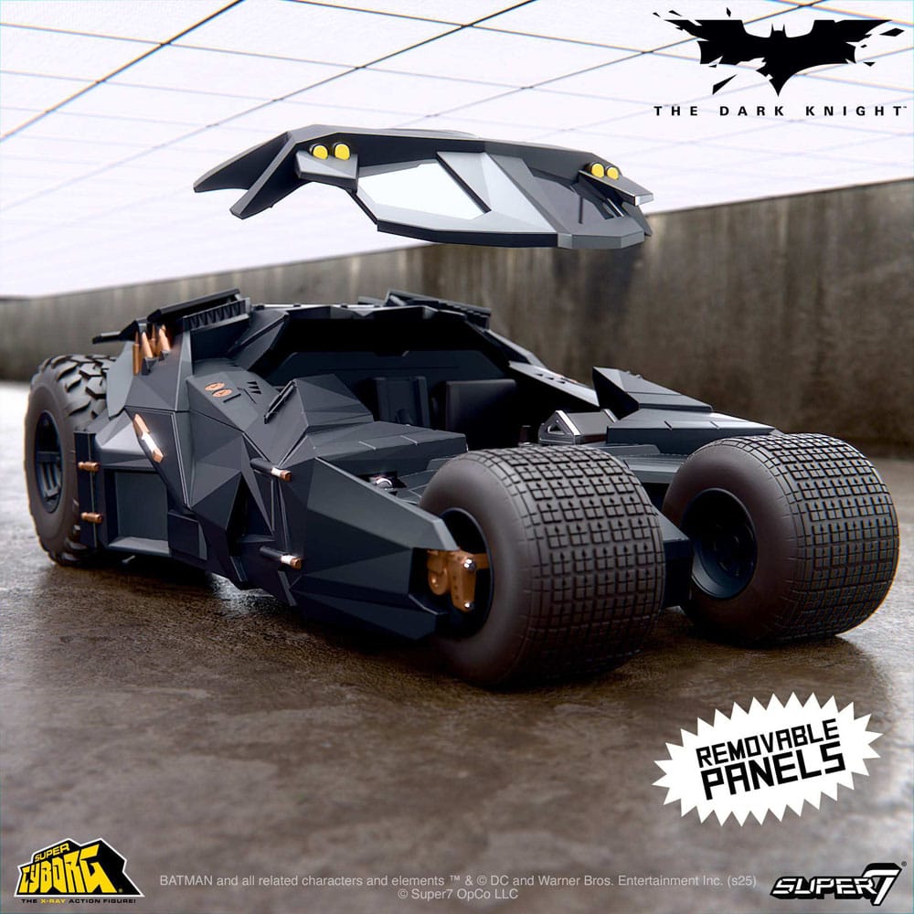 Batman 1989 Super Cyborg Fahrzeug Batmobile Tumbler (Full Color) 33 cm Image 16