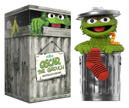 Sesame Street SuperSize Vinyl Figur Oscar The Grouch Image 4