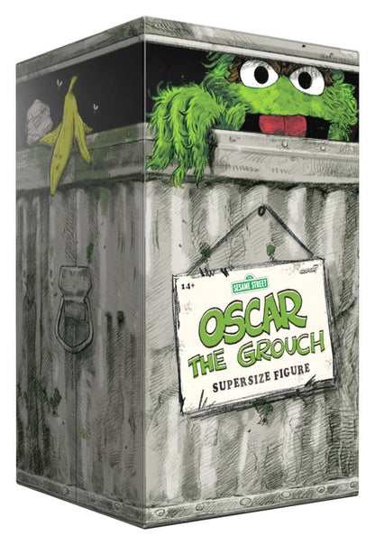 Sesame Street SuperSize Vinyl Figur Oscar The Grouch Image 1