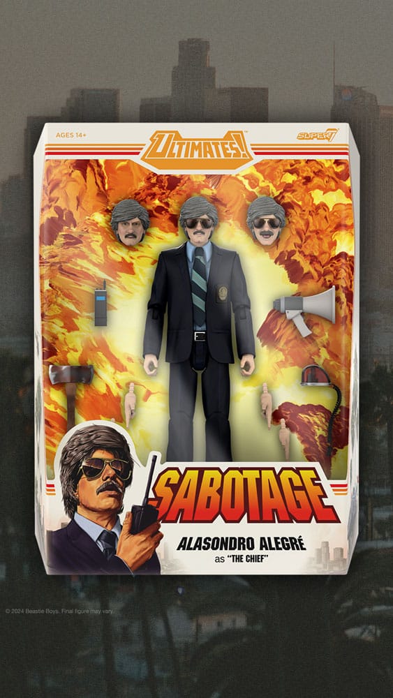 Beastie Boys Ultimates Actionfigur Wave 1 Alasondro Alegre as  "The Chief" 18 cm Image 4