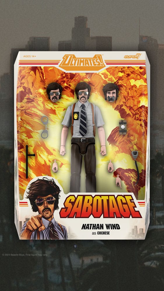 Beastie Boys Ultimates Actionfigur Wave 1 Nathan Wind as  "Cochese" 18 cm Image 3