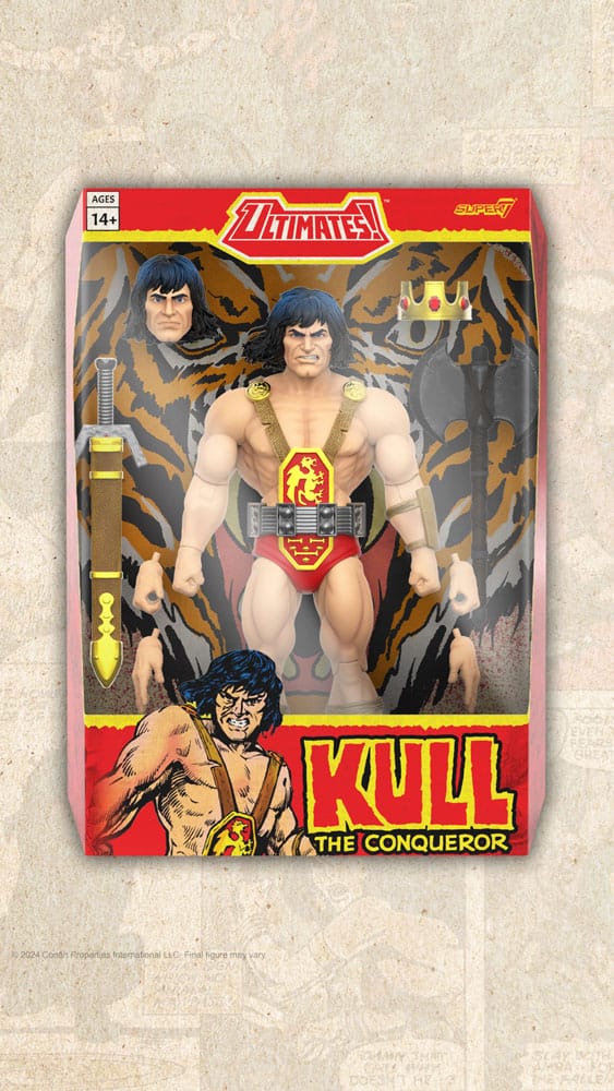 Conan der Barbar Ultimates Actionfigur Kull The Conqueror 18 cm Image 3