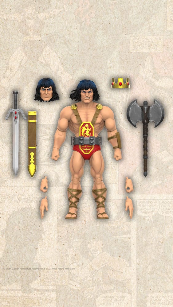 Conan der Barbar Ultimates Actionfigur Kull The Conqueror 18 cm Image 5