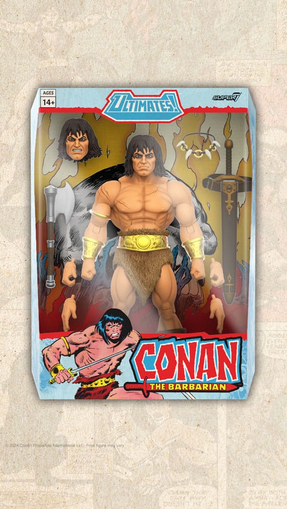 Conan der Barbar Ultimates Actionfigur Conan The Barbarian 18 cm Image 3