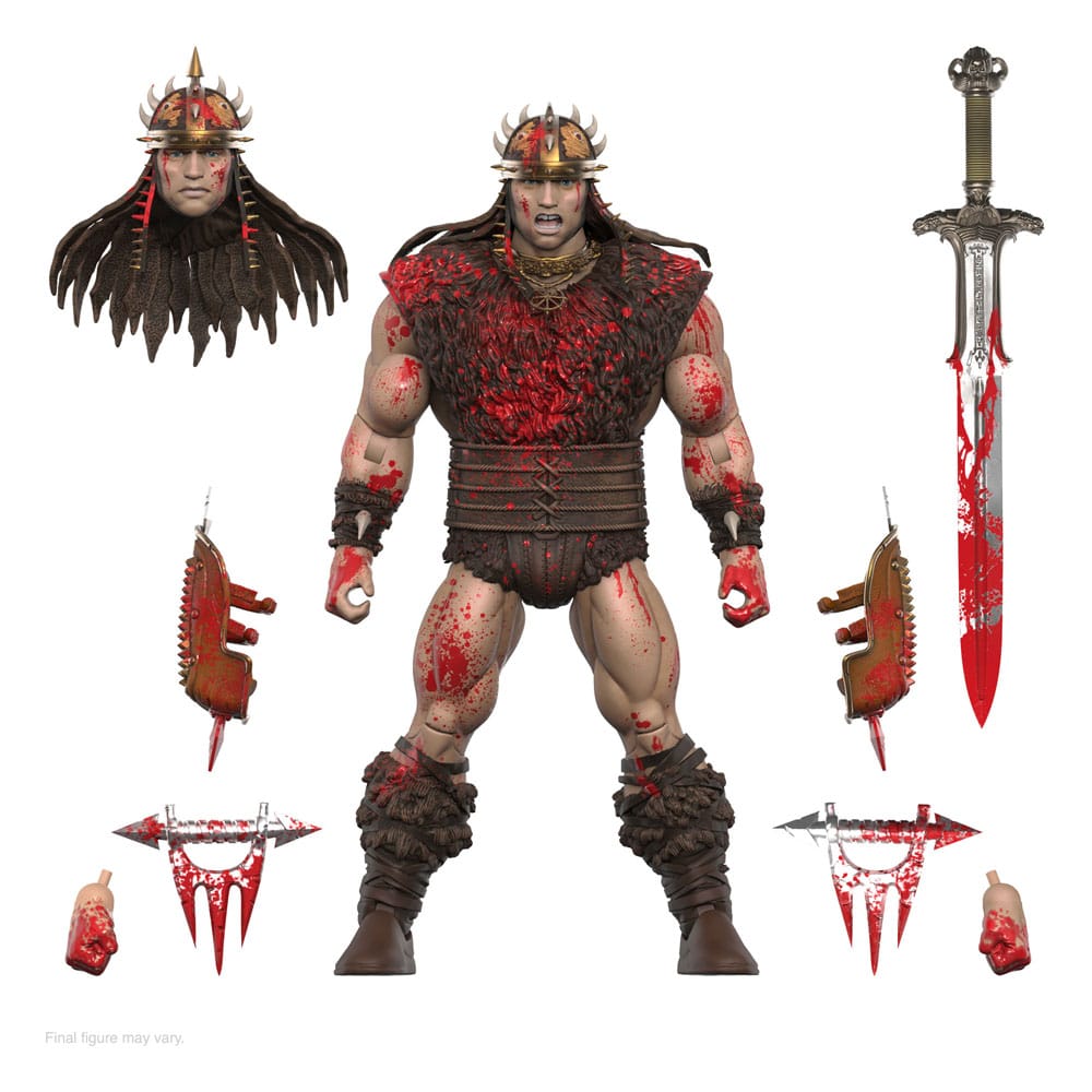Conan der Barbar Ultimates Actionfigur Conan Blood Soaked Pit Fighter 18 cm Image 3