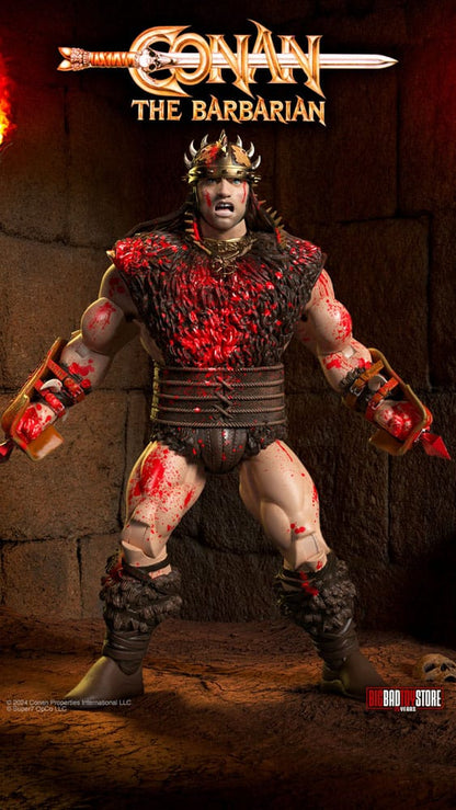 Conan der Barbar Ultimates Actionfigur Conan Blood Soaked Pit Fighter 18 cm Image 6