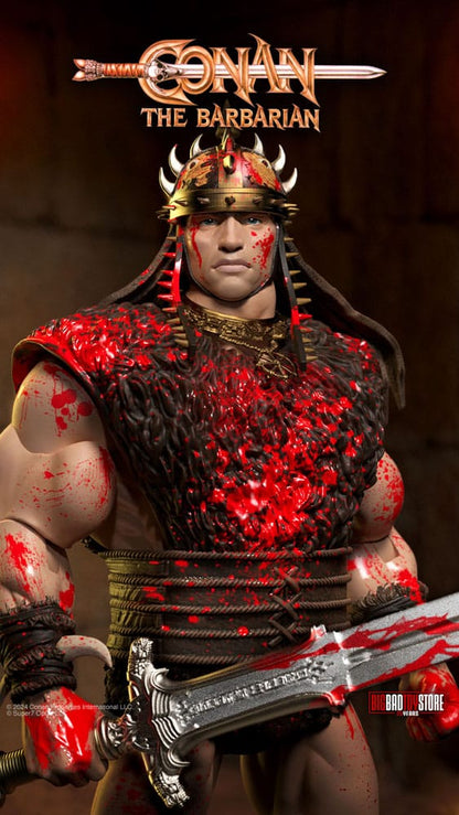 Conan der Barbar Ultimates Actionfigur Conan Blood Soaked Pit Fighter 18 cm Image 8