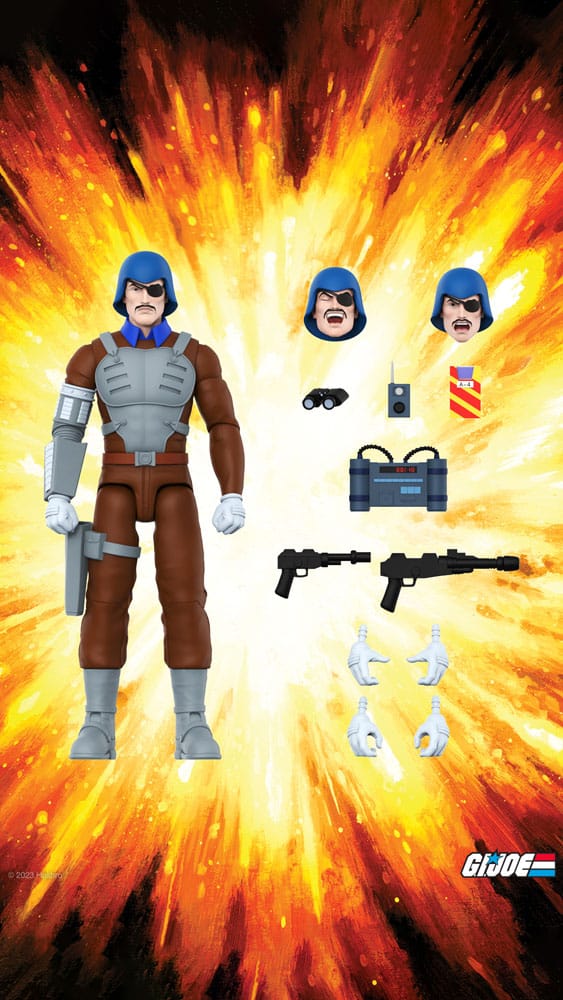 GI Joe Ultimates Actionfigur Wave 5 Major Bludd 20 cm Image 5
