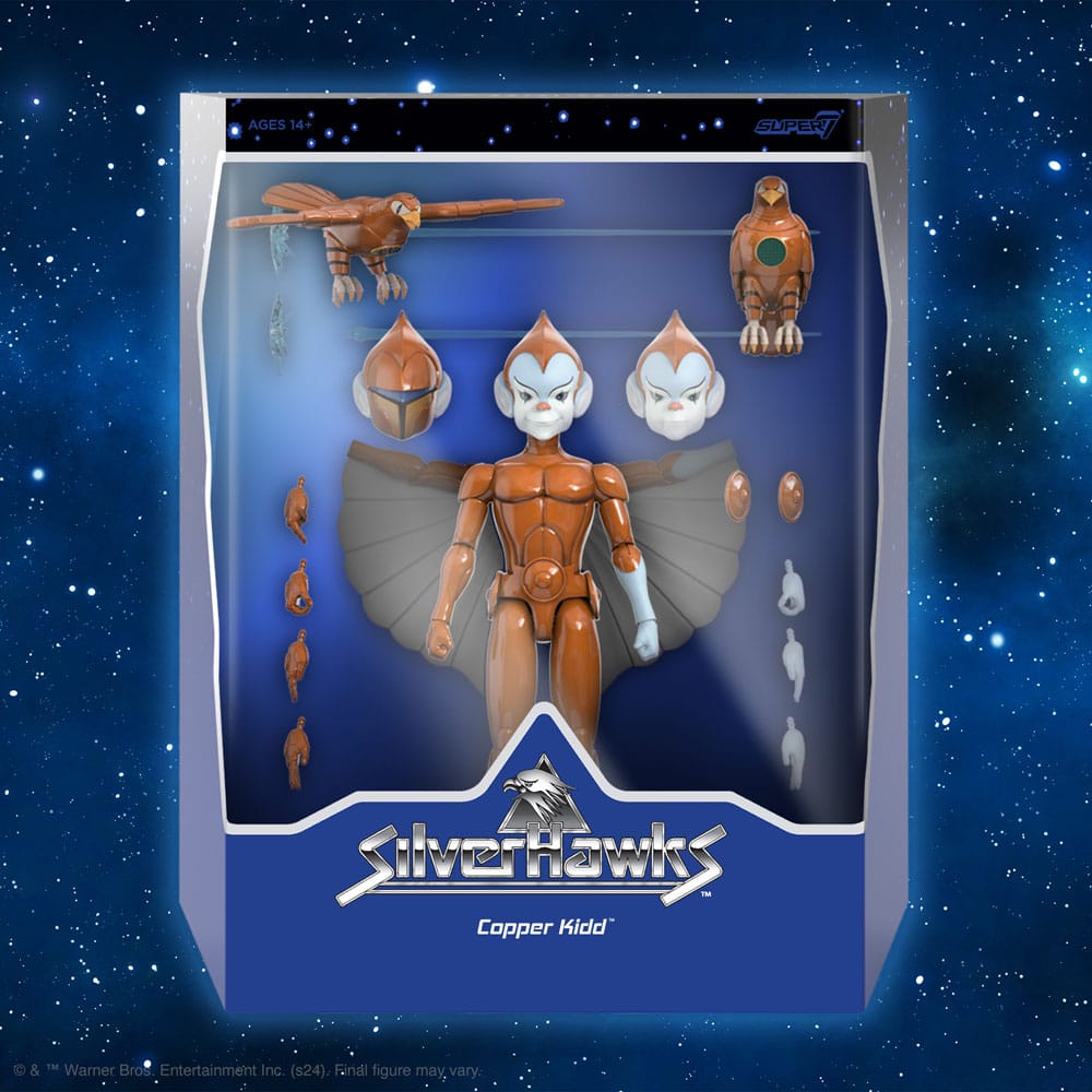 SilverHawks Ultimates Actionfigur Wave 2 Copper Kidd (Cartoon Accurate) 18 cm Image 4