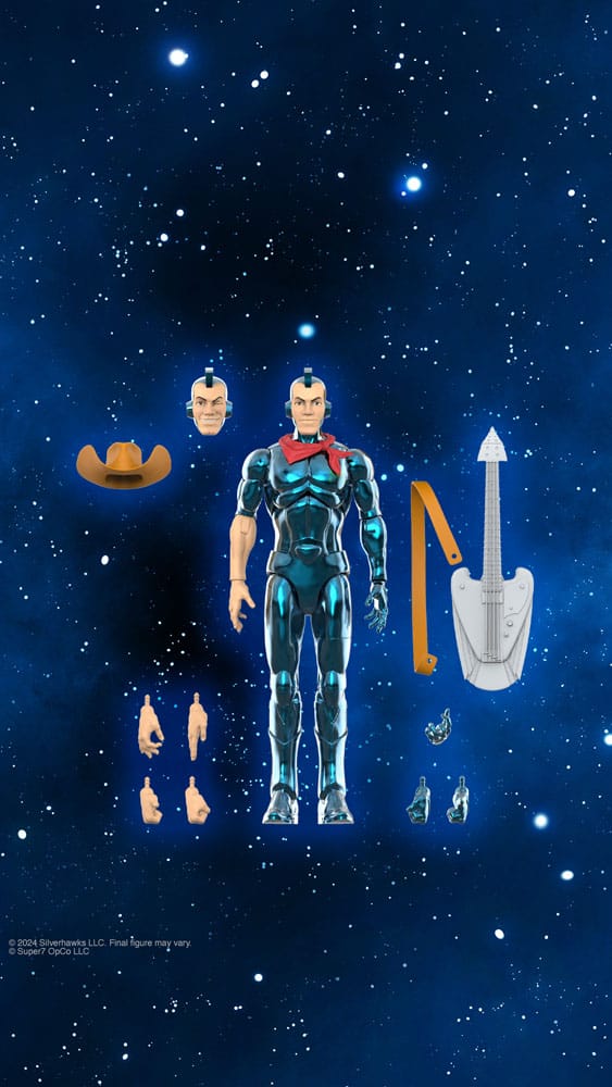 SilverHawks Ultimates Actionfigur Bluegrass (Toy Version - Vac Metal) 18 cm Image 3