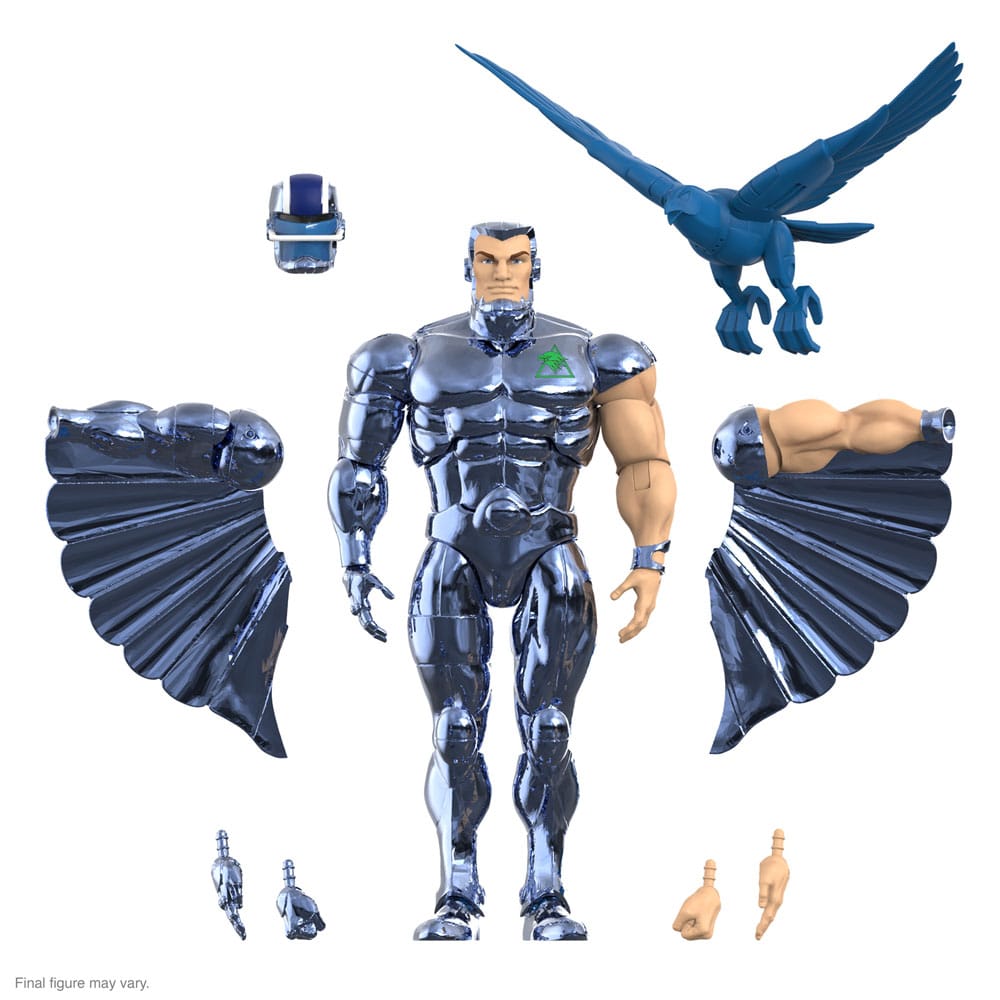 SilverHawks Ultimates Actionfigur Steelwill (Toy Version Vac Metal) 18 cm Image 2