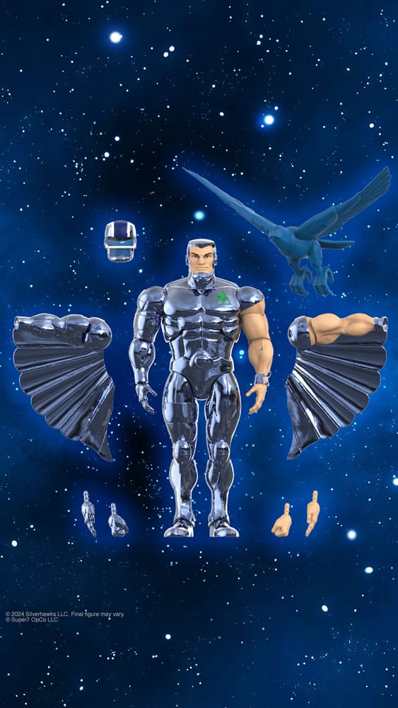 SilverHawks Ultimates Actionfigur Steelwill (Toy Version Vac Metal) 18 cm Image 3