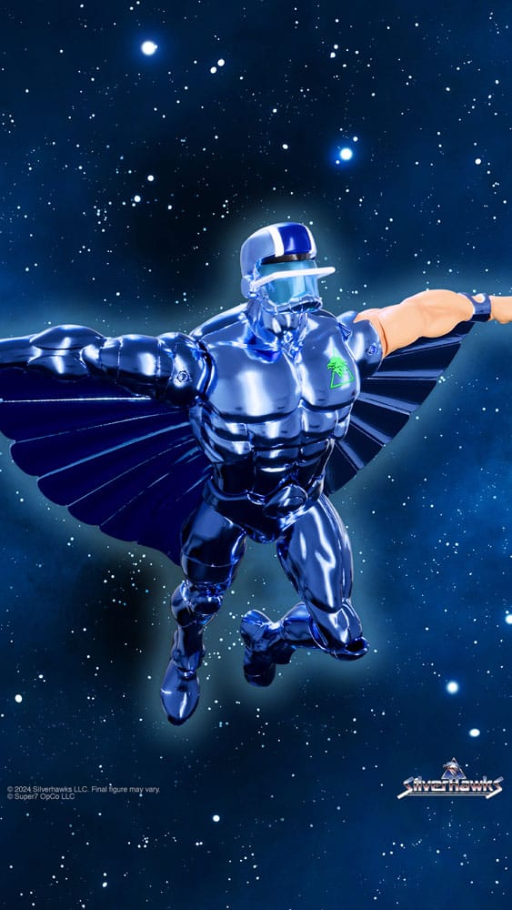 SilverHawks Ultimates Actionfigur Steelwill (Toy Version Vac Metal) 18 cm Image 4