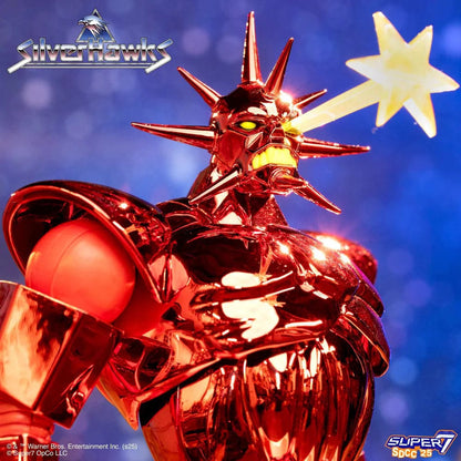 SilverHawks Ultimates Actionfigur Mon*Star Metallic Vac Metal 18 cm Image 3