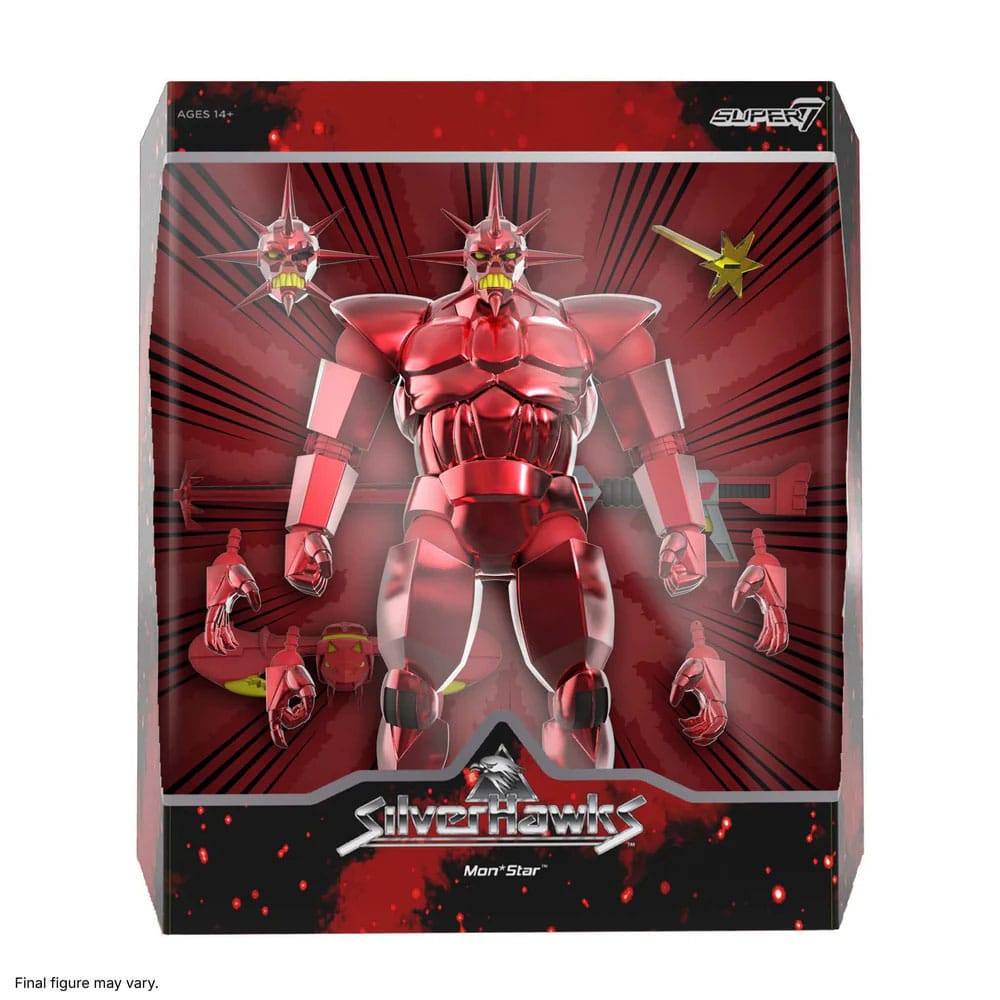 SilverHawks Ultimates Actionfigur Mon*Star Metallic Vac Metal 18 cm Image 7