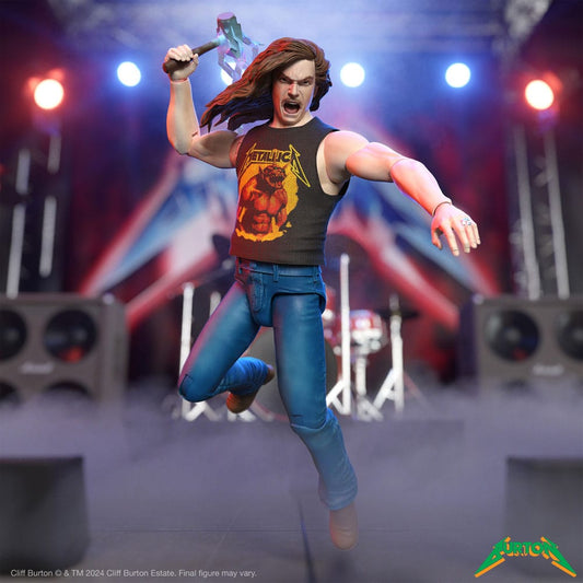Metallica Ultimates Actionfigur Wave 2 Cliff Burton 18 cm Image 1