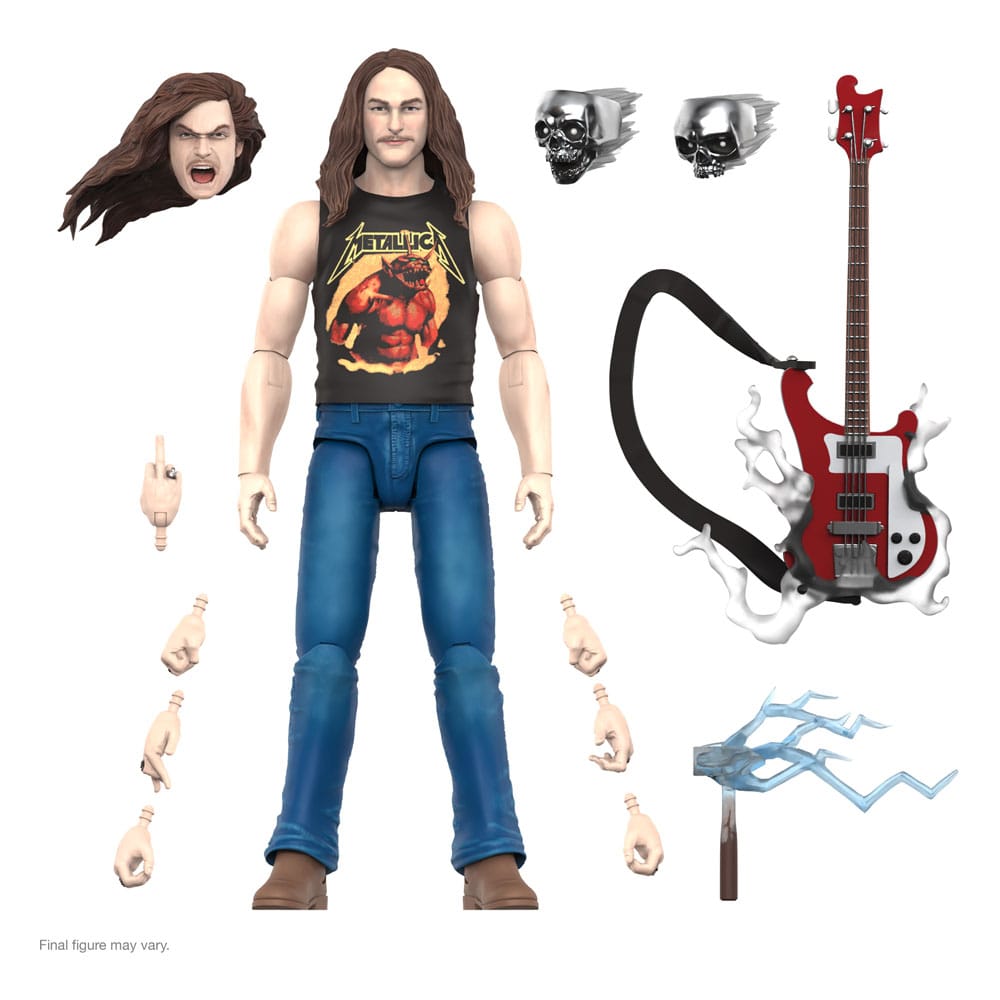 Metallica Ultimates Actionfigur Wave 2 Cliff Burton 18 cm Image 4