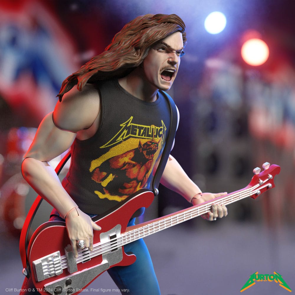 Metallica Ultimates Actionfigur Wave 2 Cliff Burton 18 cm Image 10