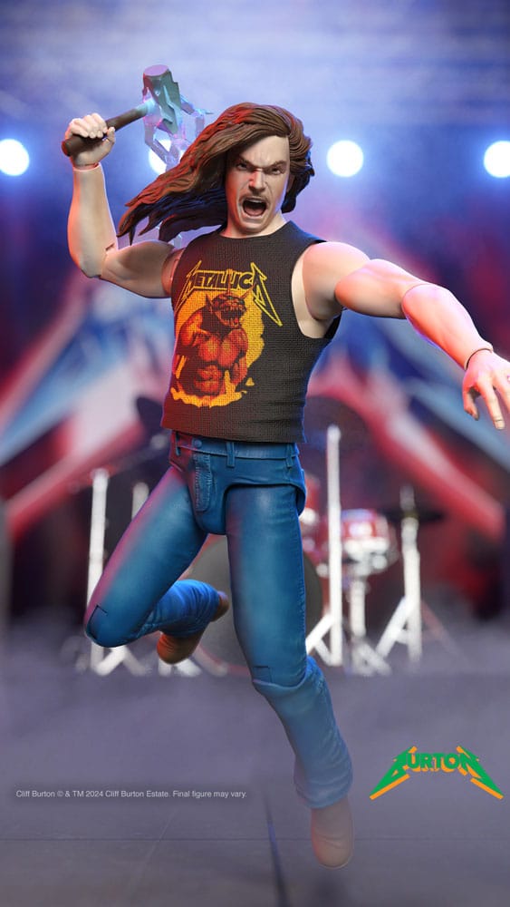 Metallica Ultimates Actionfigur Wave 2 Cliff Burton 18 cm Image 12