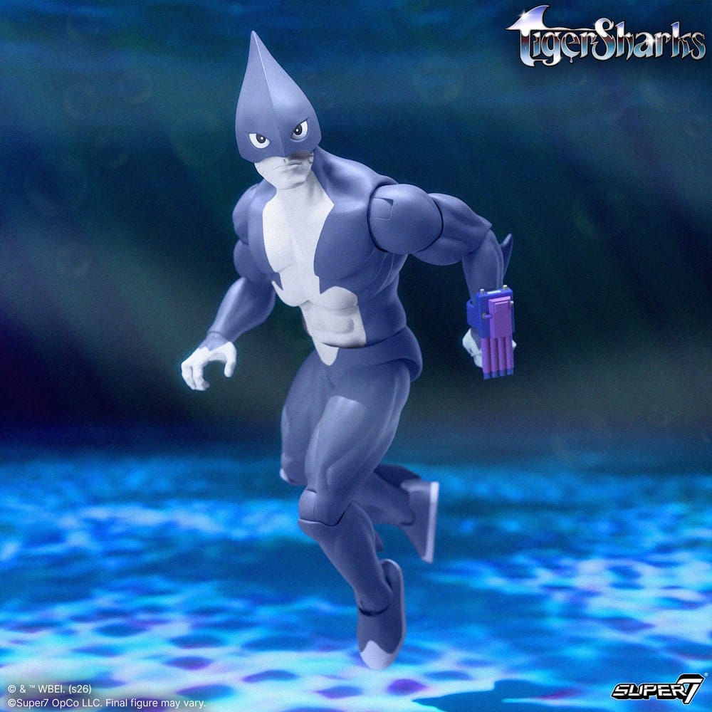 TigerSharks Ultimates Wave 01 Actionfigur Mako (Hybrid) 18 cm Image 1