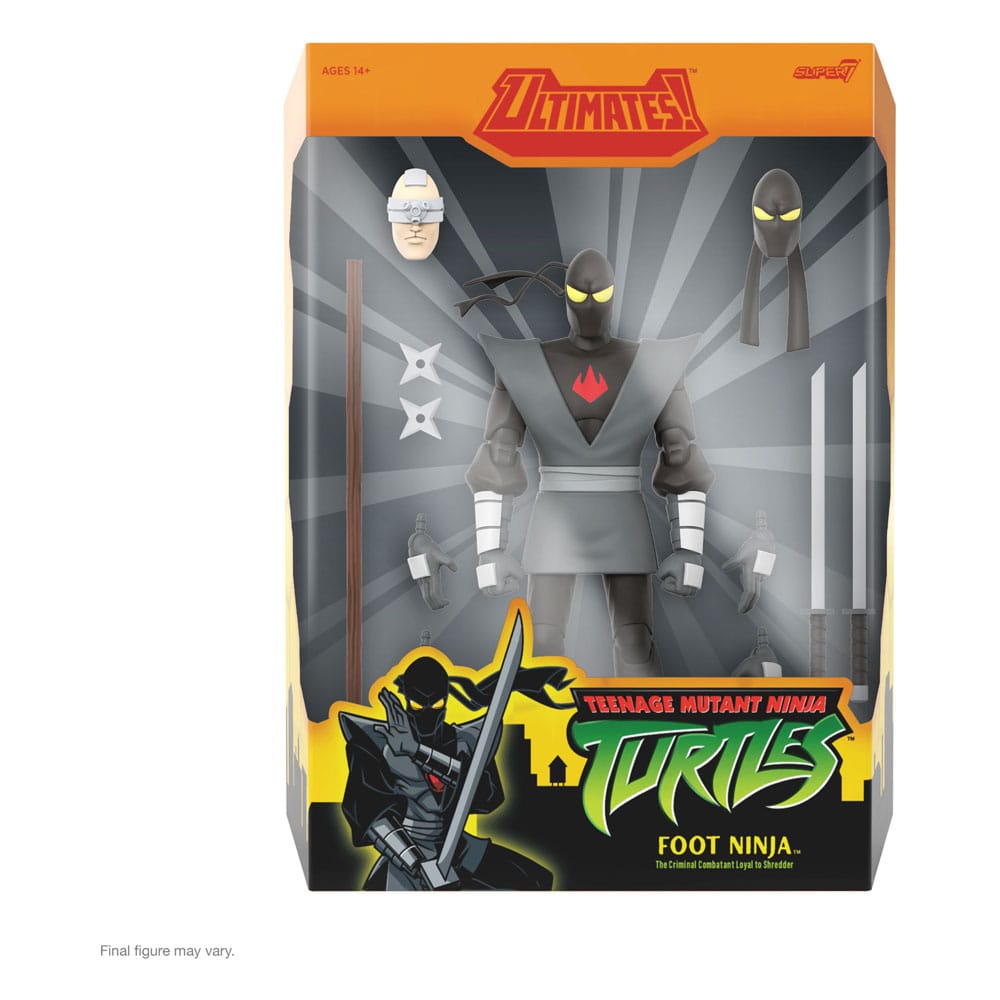 Teenage Mutant Ninja Turtles Ultimates Actionfigur Wave 13 Foot Ninja 18 cm Image 3